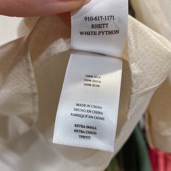 NWT Rails Silk Rhett Blouse XS - Picture 5 of 8